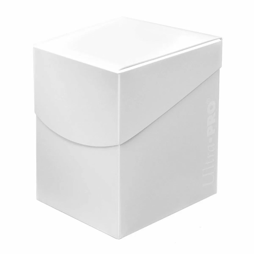 Arctic White Deck Box - Eclipse PRO 100+ Std Size - Ultra Pro