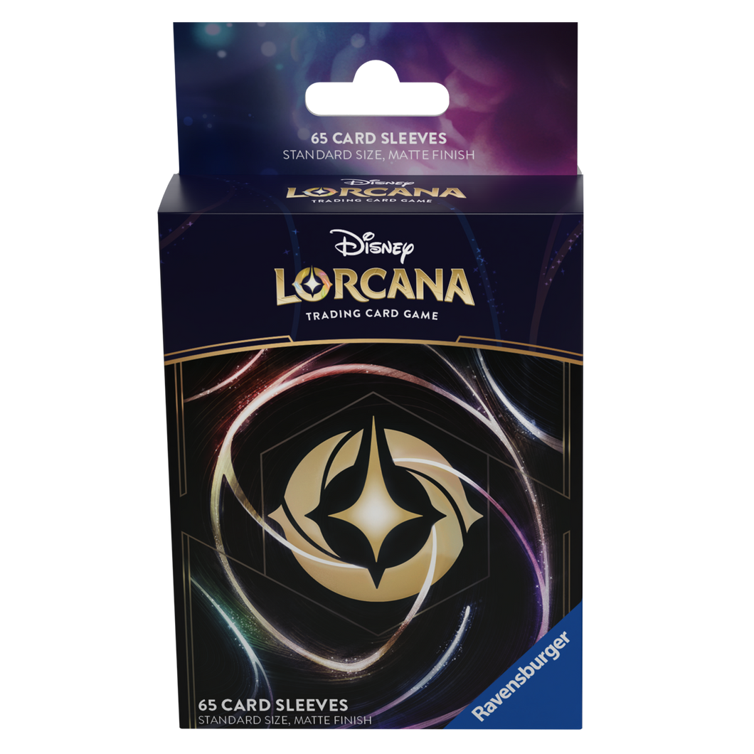 Logo - Lorcana Standard Size Matte Art Sleeves - Pack 65 - Ravensburger