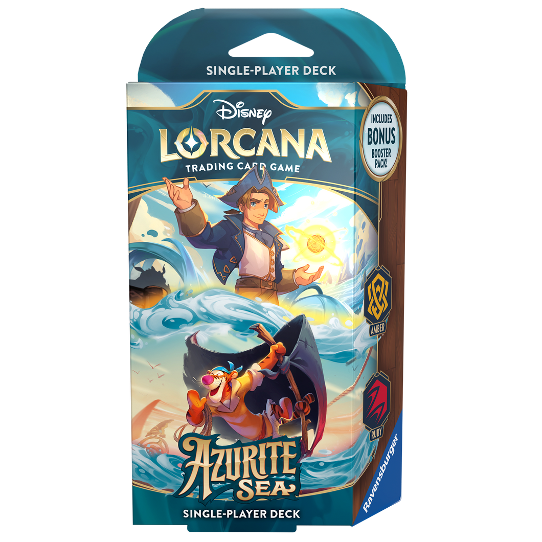 Azurite Sea [S6] - Amber/Ruby - Starter Deck - Disney Lorcana
