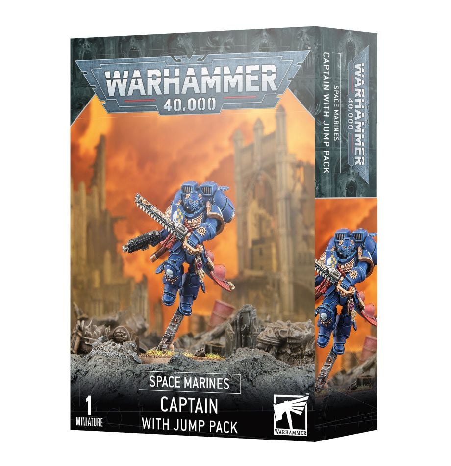 Captain with Jump Pack - Space Marines - Warhammer 40,000