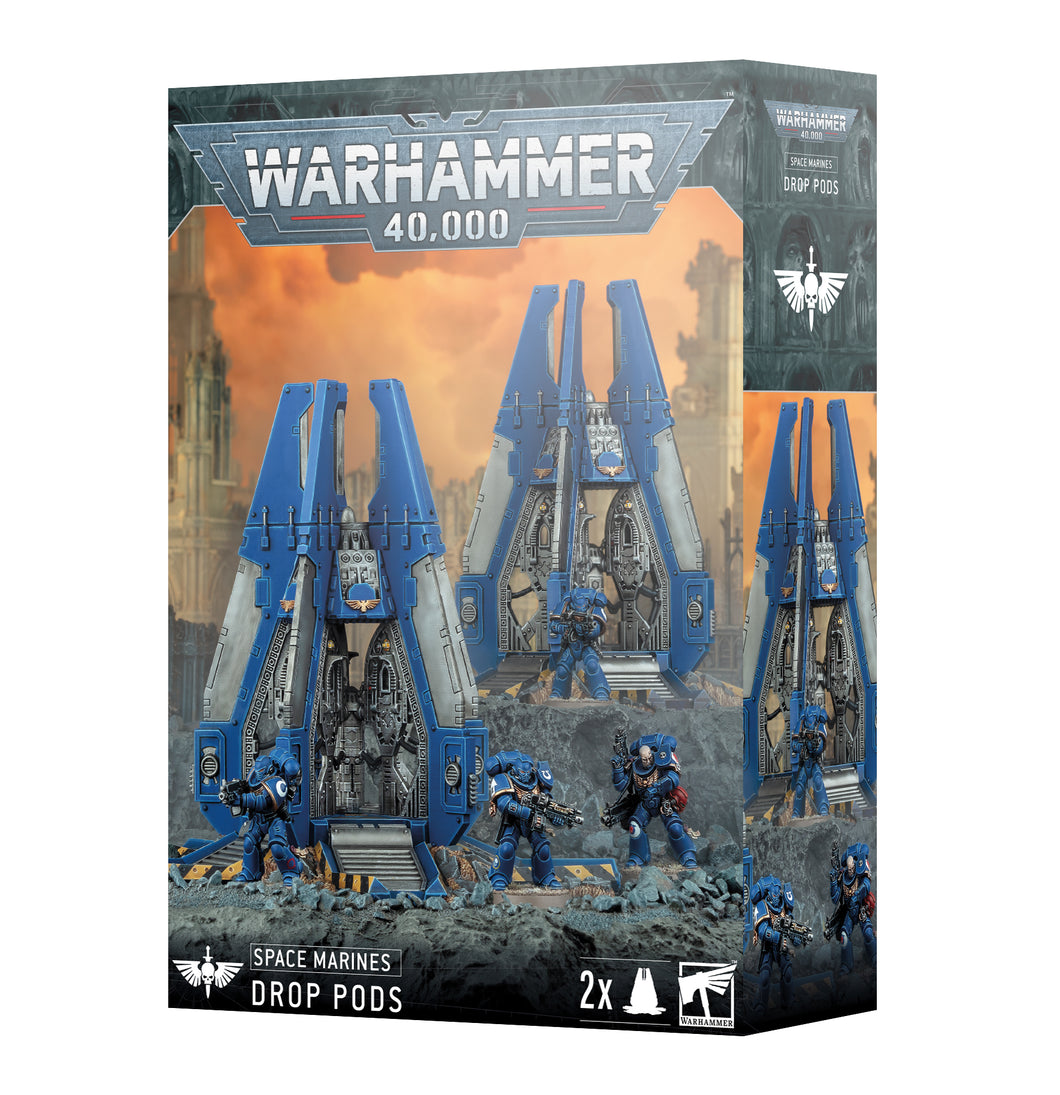 Drop Pods - Space Marines - Warhammer 40,000