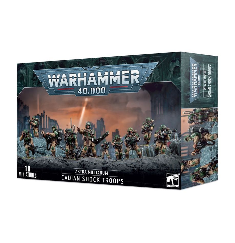 Cadian Shock Troops - Astra Militarum - Warhammer 40,000