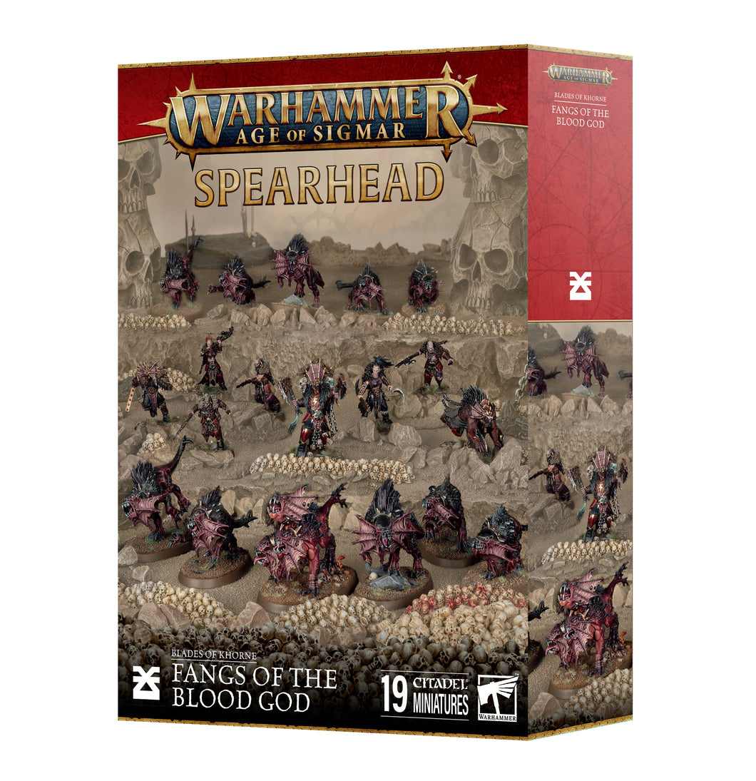 Fangs of the Blood God - Blades of Khorne - Spearhead (4th Ed) - Warhammer Age of Sigmar