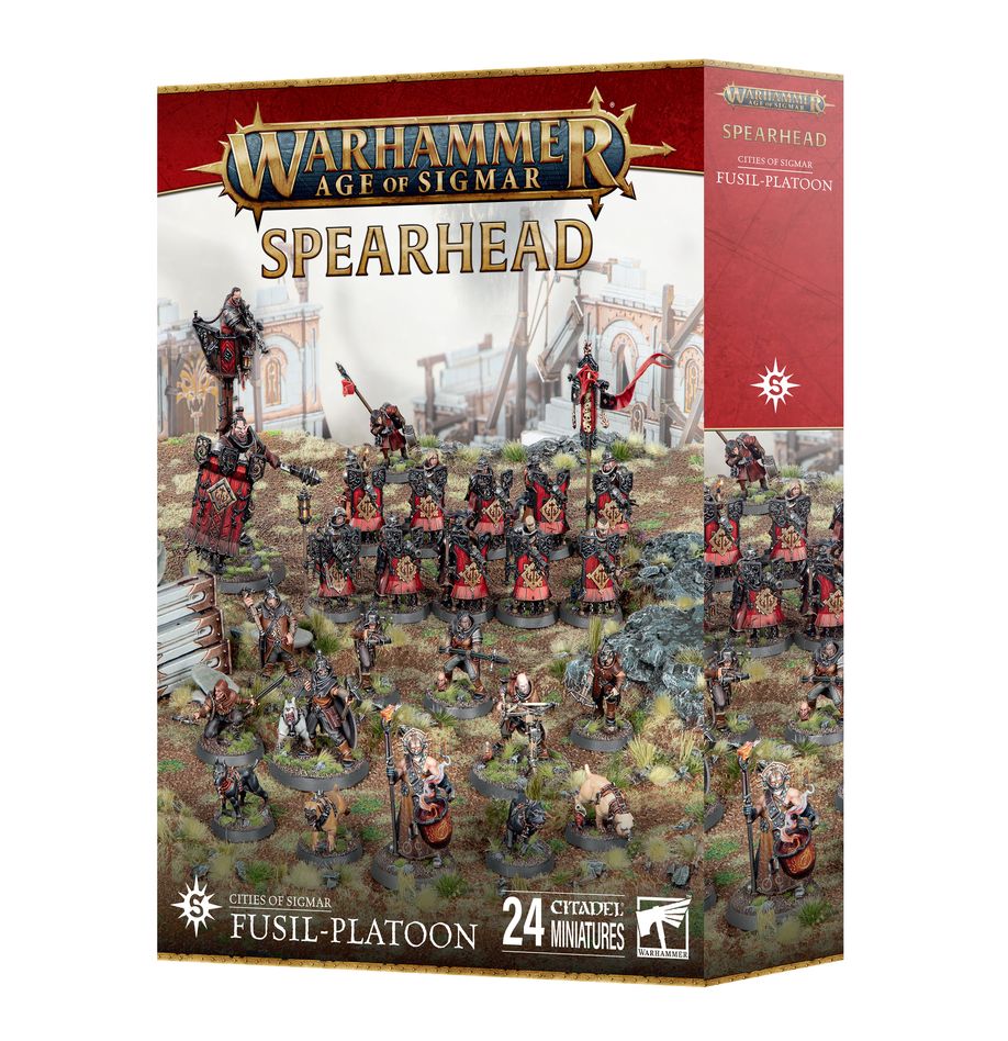 Fusil-Platoon - Cities of Sigmar - Spearhead - Age of Sigmar (4th Ed) - Warhammer