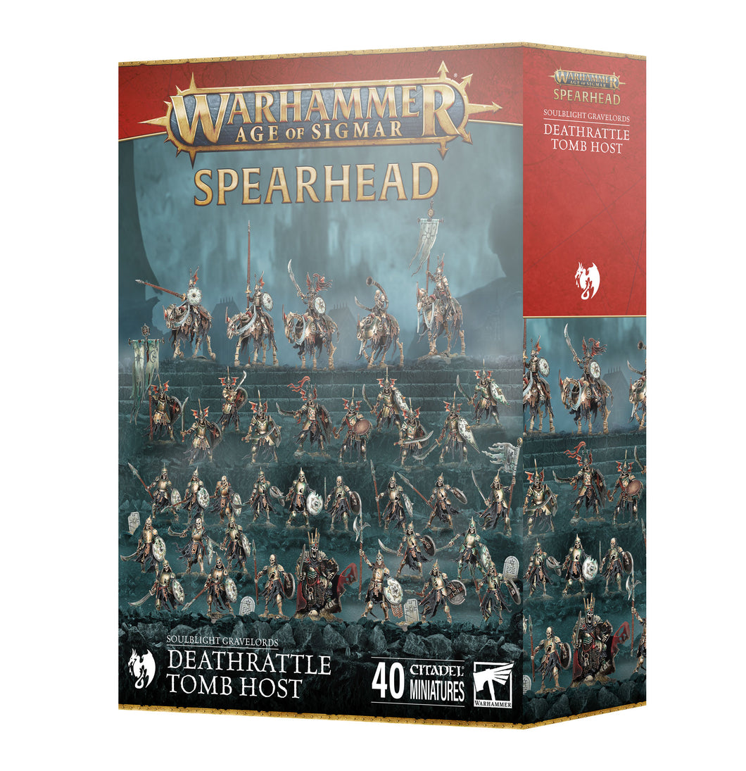 Deathrattle Tomb Host - Soulblight Gravelords - Spearhead (4th Ed) - Warhammer Age of Sigmar