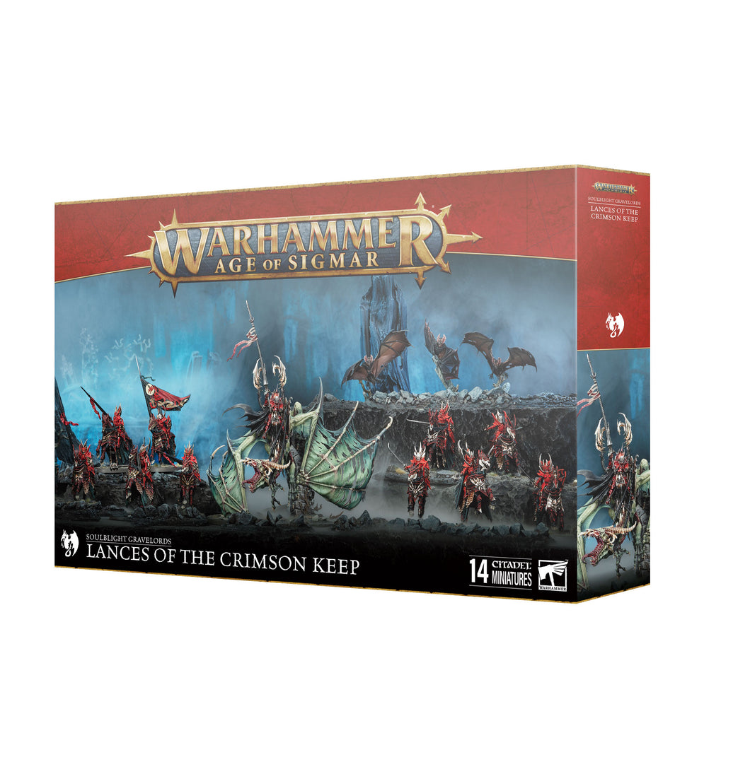 Lances of the Crimson Keep - Soulblight Gravelords Battleforce - Warhammer Age of Sigmar