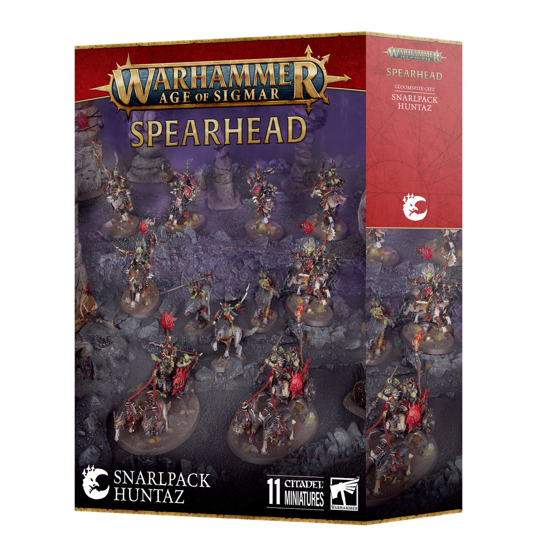 Snarlpack Huntaz - Gloomspite Gitz - Spearhead (4th Ed) - Warhammer Age of Sigmar