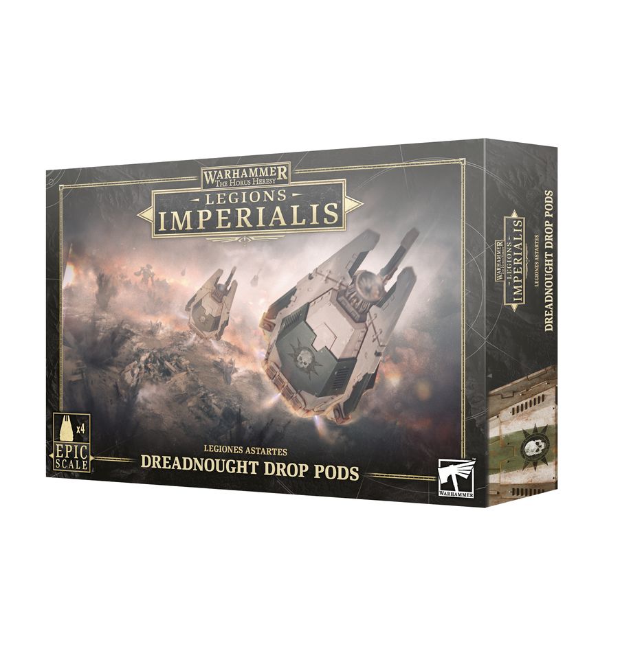 Dreadnought Drop Pods - Legiones Astrartes - Legions Imperialis - The Horus Heresy - Warhammer