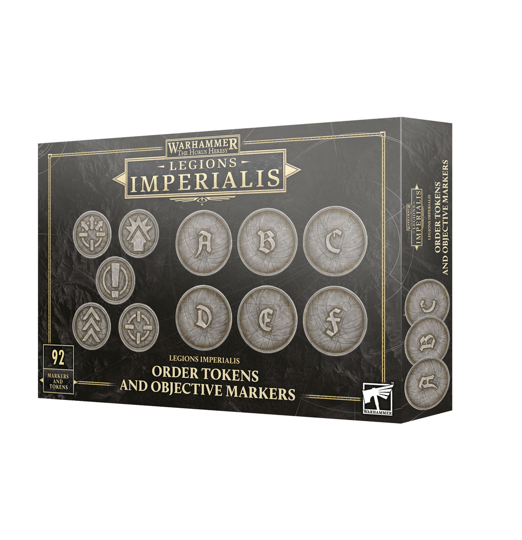 Order Tokens and Objective Markers - Legions Imperialis - Warhammer The Horus Heresy