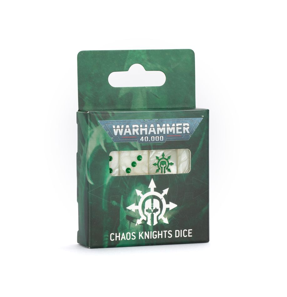 Chaos Knights Dice Set (16xd6) - Warhammer 40,000