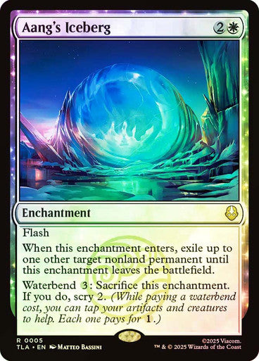 Aang's Iceberg (Foil) #0005 W R [TLA]