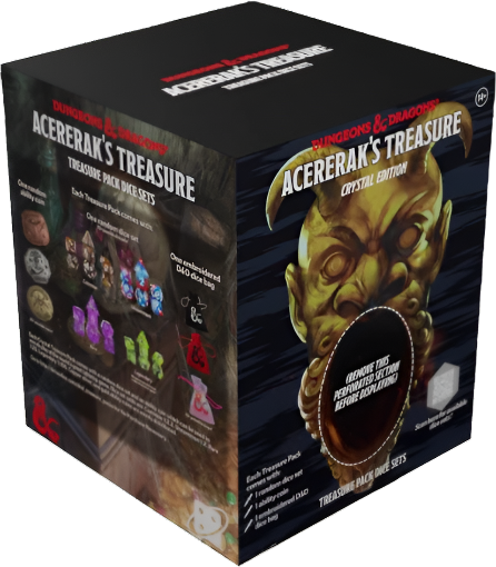 D&D Acererak's Treasure Dice Blind Bag - Crystal Edition - Sirius Dice