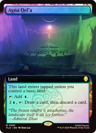 Agna Qel'a (Extended Art Foil) #0387 L R [TLA]