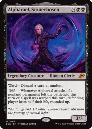Alpharael, Stonechosen #0087 Bk M [EOE]