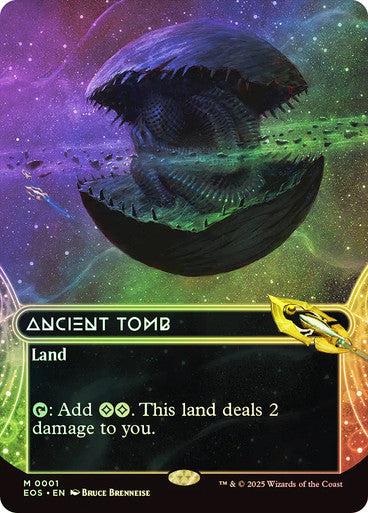 Ancient Tomb (Borderless Foil) #0001 L M [EOE] [EOS]