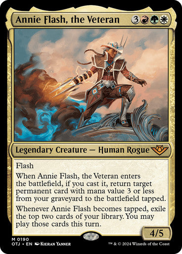 Annie Flash, the Veteran #0190 M M [OTJ]