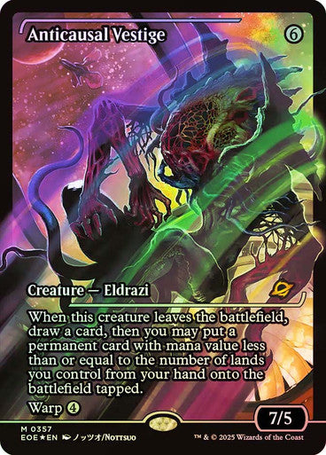 Anticausal Vestige (Showcase Foil) #0357 C R [EOE]