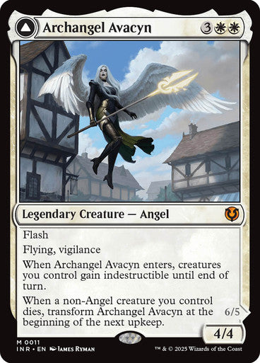 Archangel Avacyn // Avacyn, the Purifier #0011 W M [INR]
