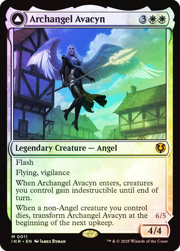 Archangel Avacyn // Avacyn, the Purifier (Foil) #0011 W M [INR]