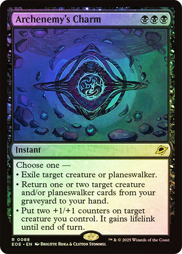 Archenemy's Charm (Foil) #0088 Bk R [EOE]