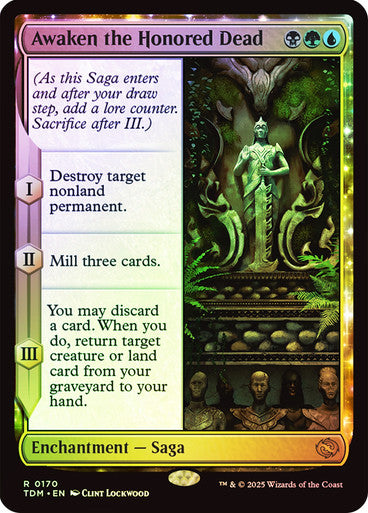 Awaken the Honored Dead (Foil) #0170 M R [TDM]