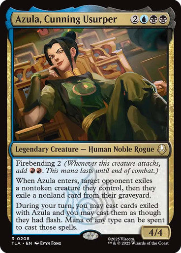 Azula, Cunning Usurper #0208 M R [TLA]