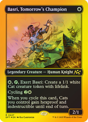 Basri, Tomorrow's Champion (First-Place Foil) #0427 W R [DFT] – Mega Games  Penrith