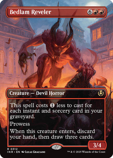 Bedlam Reveler (Borderless) #0312 R R [INR]