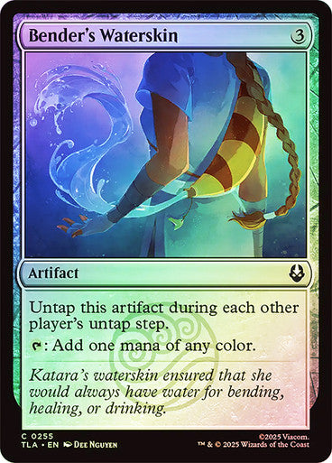Bender's Waterskin (Foil) #0255 C C [TLA]