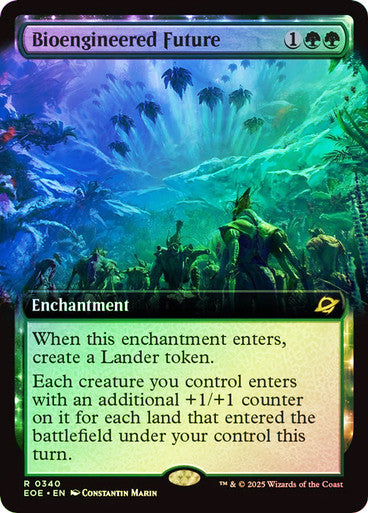 Bioengineered Future (Extended Art Foil) #0340 G R [EOE]