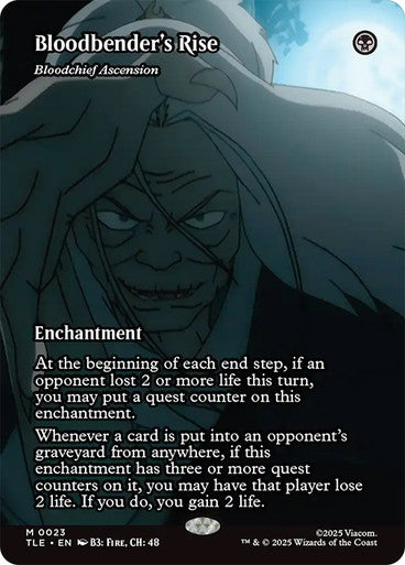 Bloodbender's Rise - Bloodchief Ascension (Borderless) #0023 Bk M [TLA] [TLE]