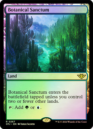 Botanical Sanctum (Foil) #0267 L R [OTJ]