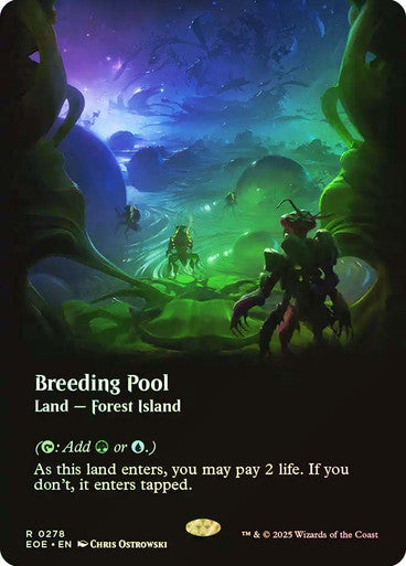 Breeding Pool (Borderless Foil) #0278 L R [EOE]