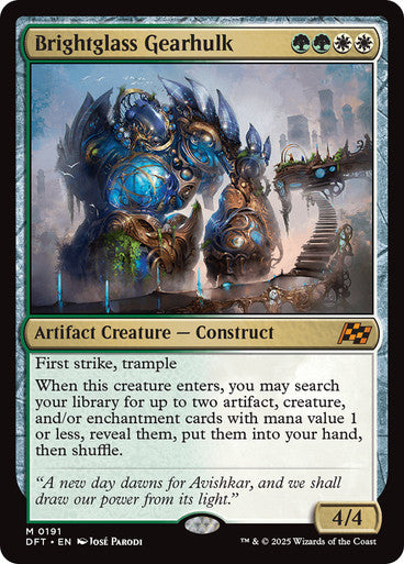 Brightglass Gearhulk #0191 M M [DFT]