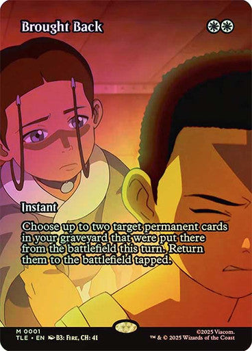 Brought Back (Borderless Foil) #0001 W M [TLA] [TLE]