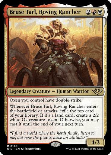 Bruse Tarl, Roving Rancher #0198 M R [OTJ]