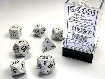 Speckled Arctic Camo - Polyhedral Dice Set (7) - Chessex