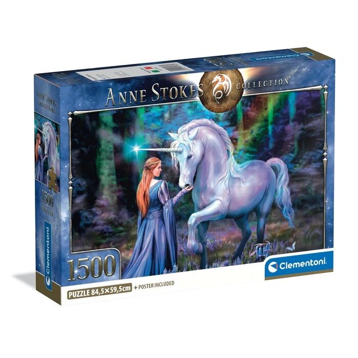 Bluebell Wood - 1500pc Jigsaw Puzzle - Anne Stokes - Clementoni
