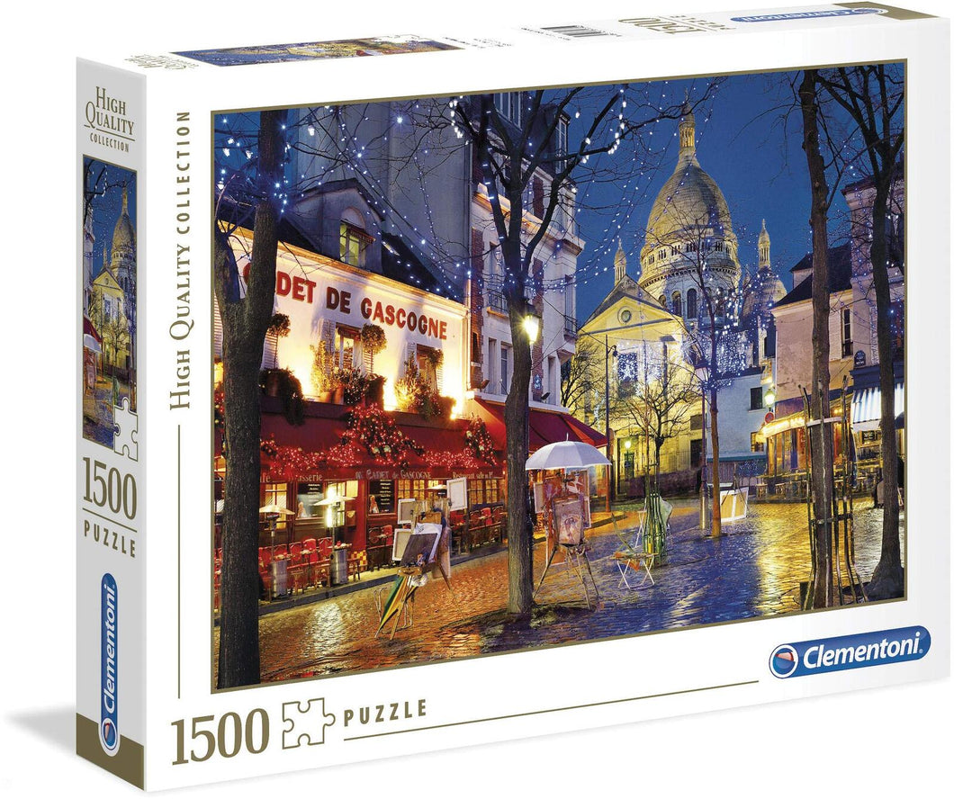 Paris Montmarte - 1500pc Jigsaw Puzzle - HQ - Clementoni