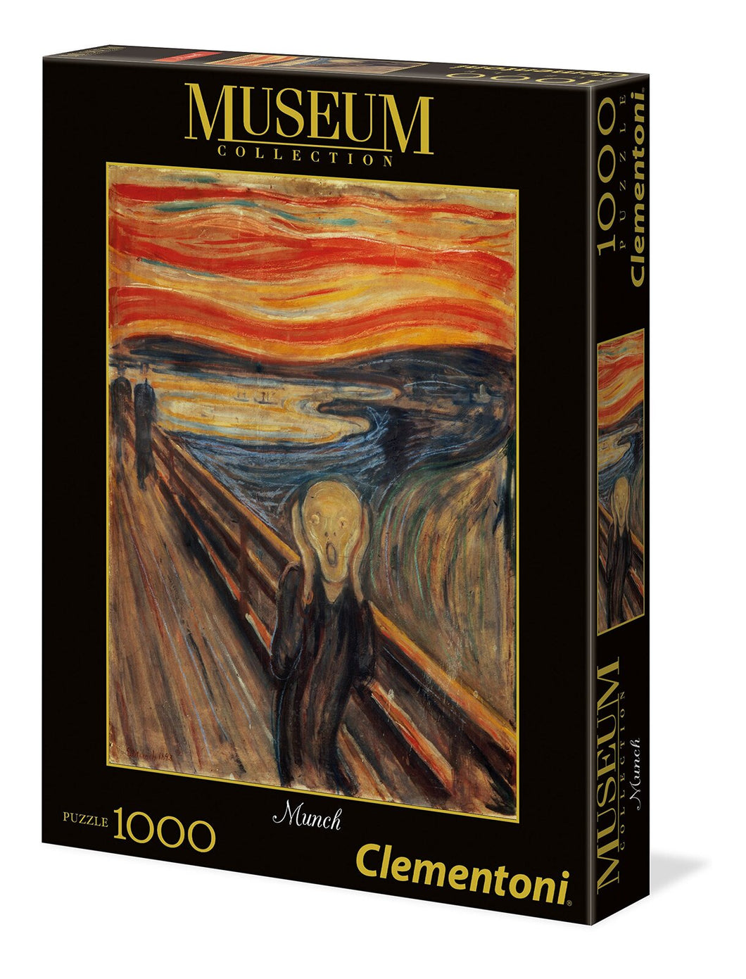 The Scream - Munch - Museum Collection - 1000 Piece Jigsaw Puzzle - Clementoni