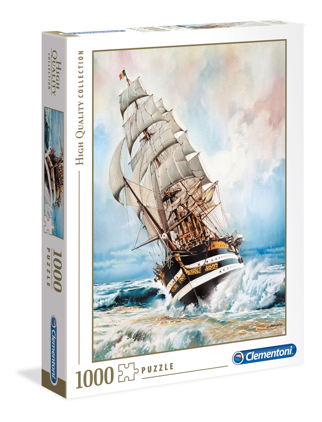 Amerigo Vespucci - 1000pc Jigsaw Puzzle - HQ - Clementoni