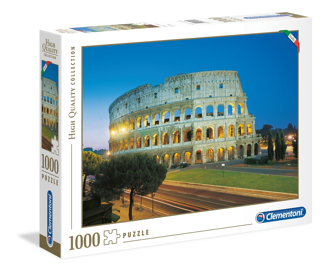 Roma Colosseo - 1000pc Jigsaw Puzzle - HQ - Clementoni
