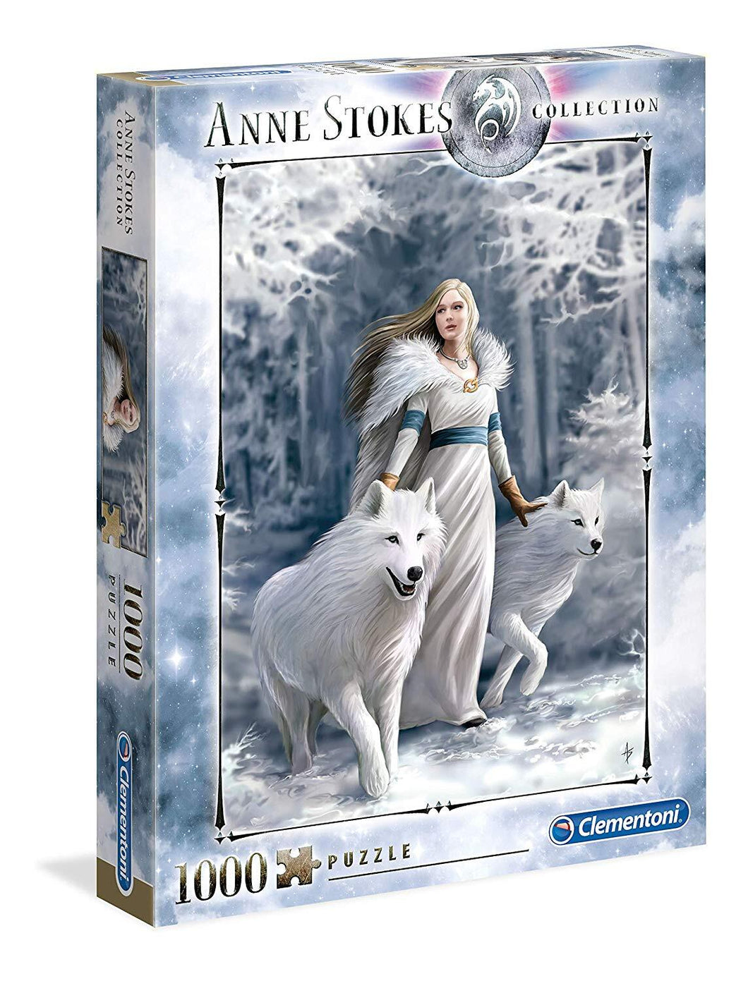 Winter Guardians - 1000pc Jigsaw Puzzle - Anne Stokes - Clementoni