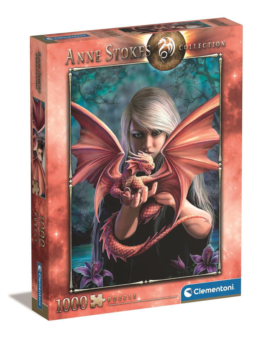 Dragonkin - 1000pc Jigsaw Puzzle - Anne Stokes - Clementoni