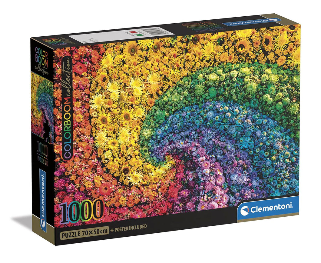 Whirl - 1000pc Jigsaw Puzzle - Colorboom Collection - Clementoni