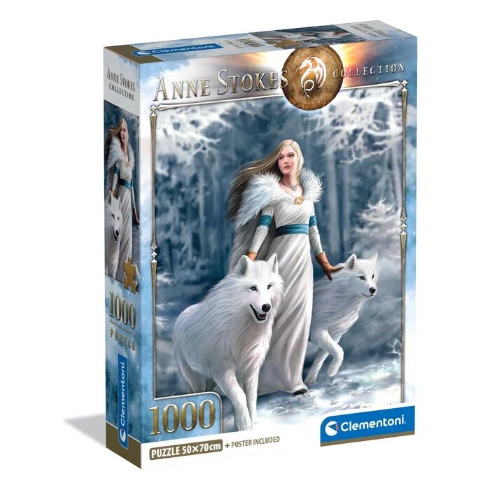 Winter Guardians - 1000pc Jigsaw Puzzle - Anne Stokes - Clementoni