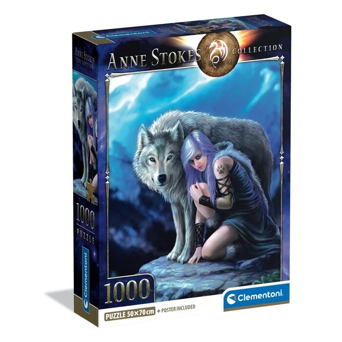 Protector - 1000pc Jigsaw Puzzle - Anne Stokes - Clementoni