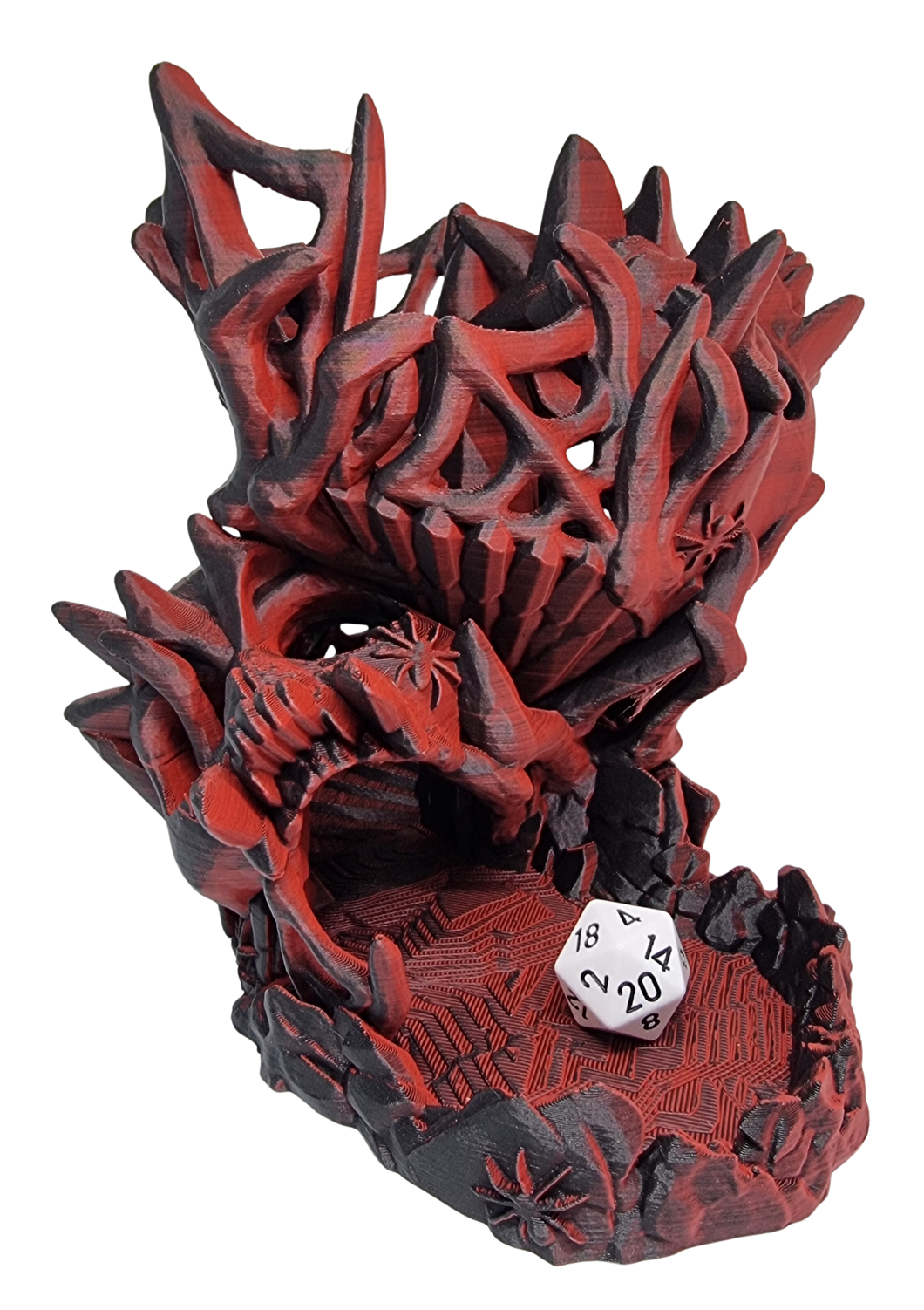 Creepy Dice Tower - Black/Red - CP