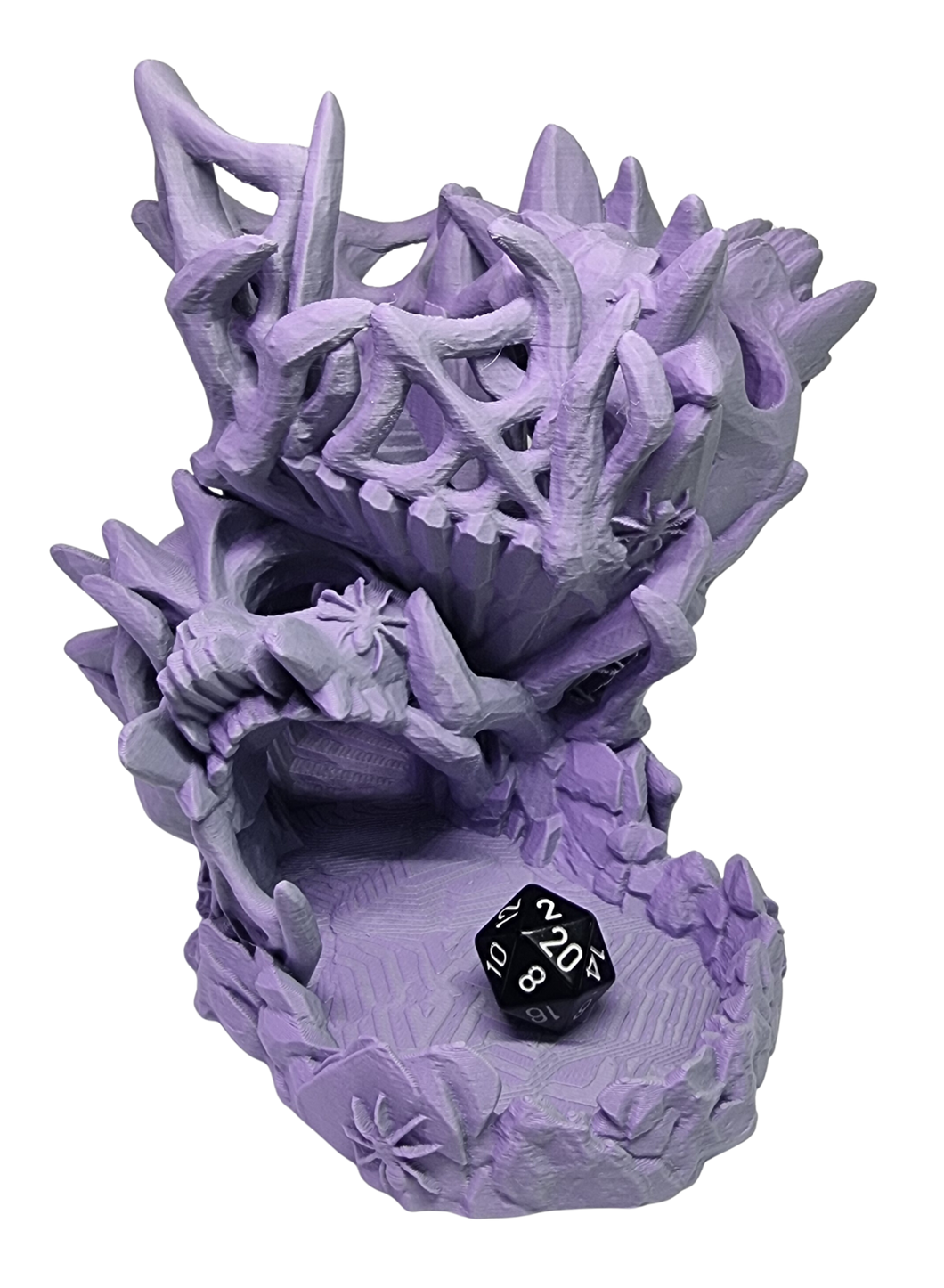 Creepy Dice Tower - Lavender/Grey - CP