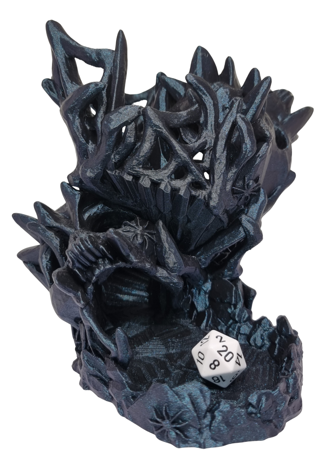 Creepy Dice Tower - Shimmer Midnight Blue - CP